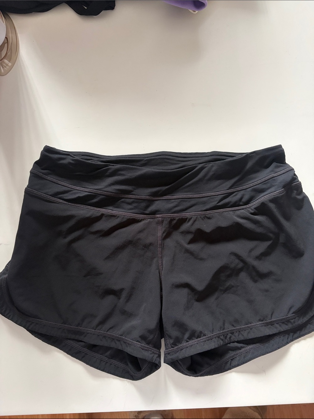 Lululemon Women's Black Shorts - 4” inseam